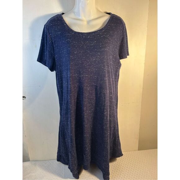Style & Co. knit dress large blue - Picture 2 of 8